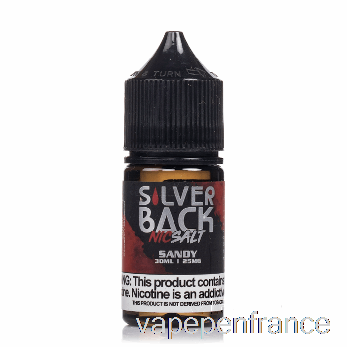 Sablonneux - Silverback Juice Co. Sels - Stylo Vape 30 Ml 45 Mg